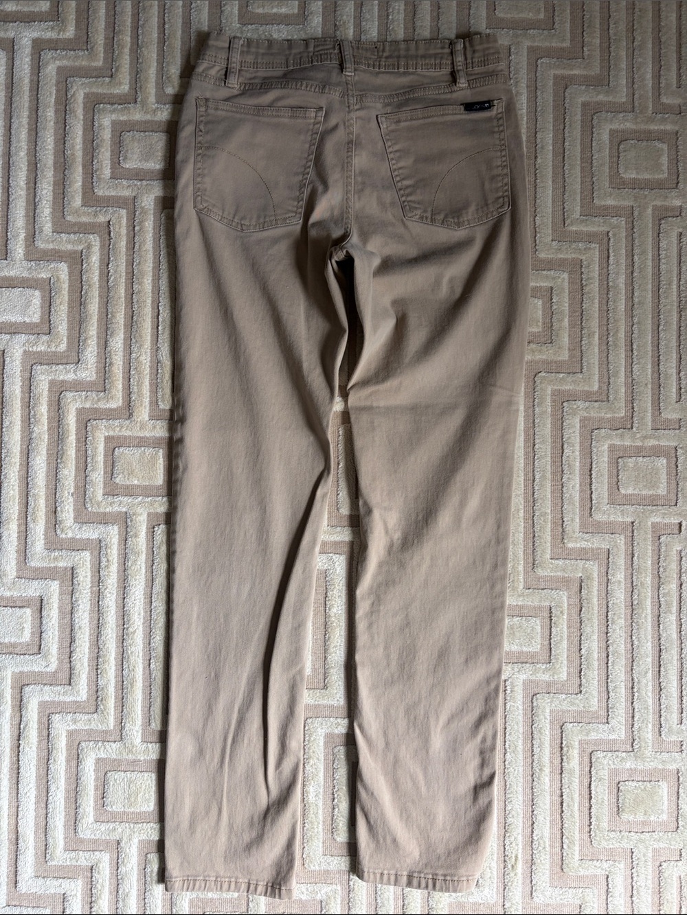 Boy’s Joe's Tan Slim Straight Khaki Pants - Picture 3 of 4